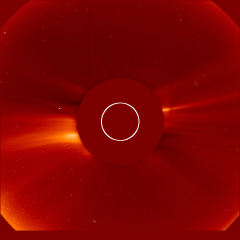 Image of solar wind