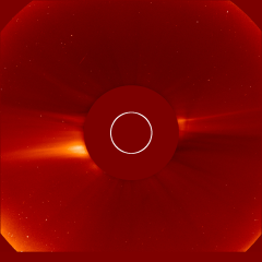 Image of solar wind