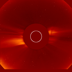 Image of solar wind