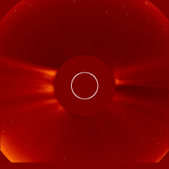 Image of solar wind