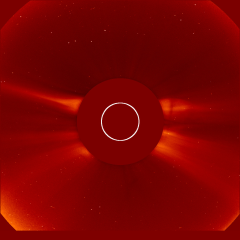 Image of solar wind