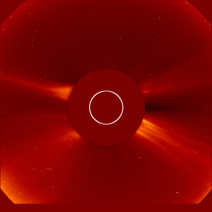 Image of solar wind