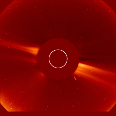 Image of solar wind