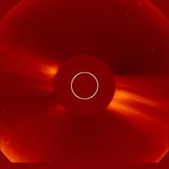 Image of solar wind