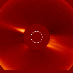 Image of solar wind