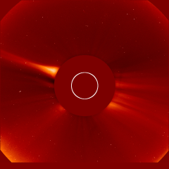 Image of solar wind