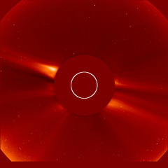 Image of solar wind