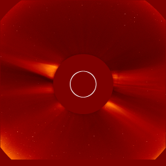 Image of solar wind