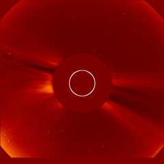 Image of solar wind