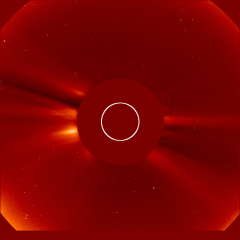 Image of solar wind