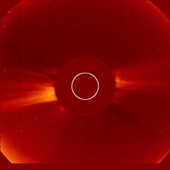 Image of solar wind