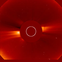 Image of solar wind