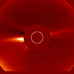 Image of solar wind