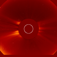 Image of solar wind