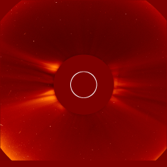 Image of solar wind