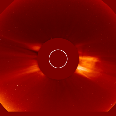 Image of solar wind