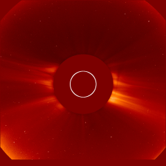 Image of solar wind