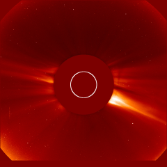 Image of solar wind