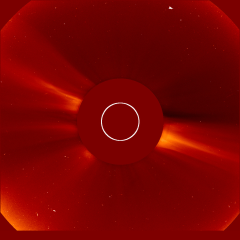 Image of solar wind