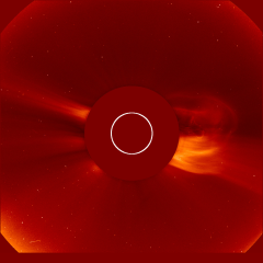 Image of solar wind