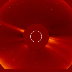 Image of solar wind