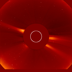 Image of solar wind