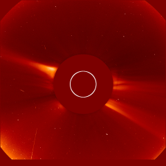 Image of solar wind