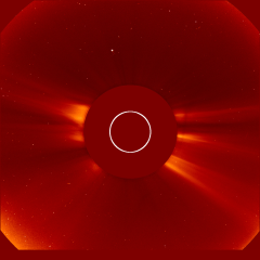 Image of solar wind