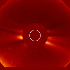 Image of solar wind