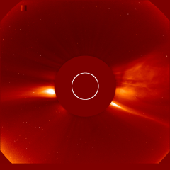 Image of solar wind