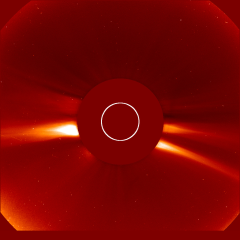 Image of solar wind