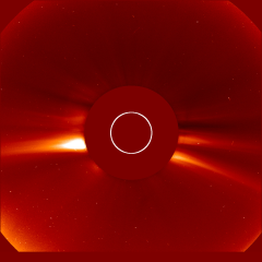 Image of solar wind