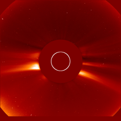 Image of solar wind