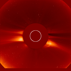 Image of solar wind