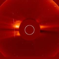 Image of solar wind