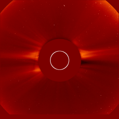 Image of solar wind