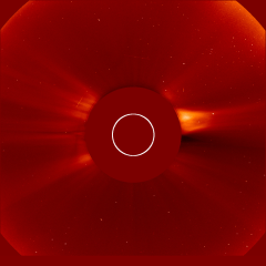 Image of solar wind