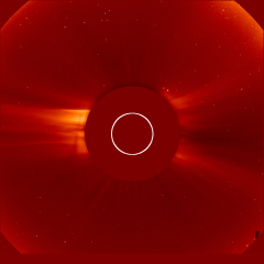 Image of solar wind