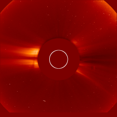 Image of solar wind