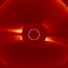 Image of solar wind