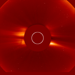 Image of solar wind