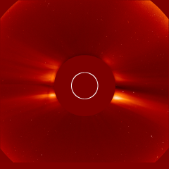 Image of solar wind