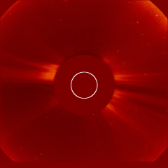 Image of solar wind