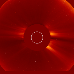 Image of solar wind