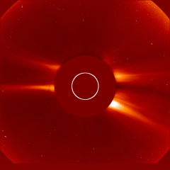 Image of solar wind