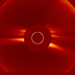 Image of solar wind