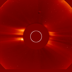 Image of solar wind