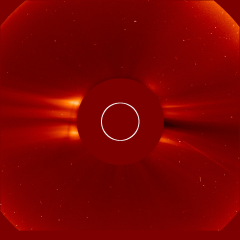 Image of solar wind