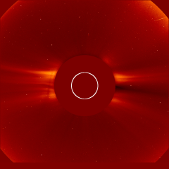 Image of solar wind