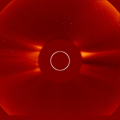 Image of solar wind